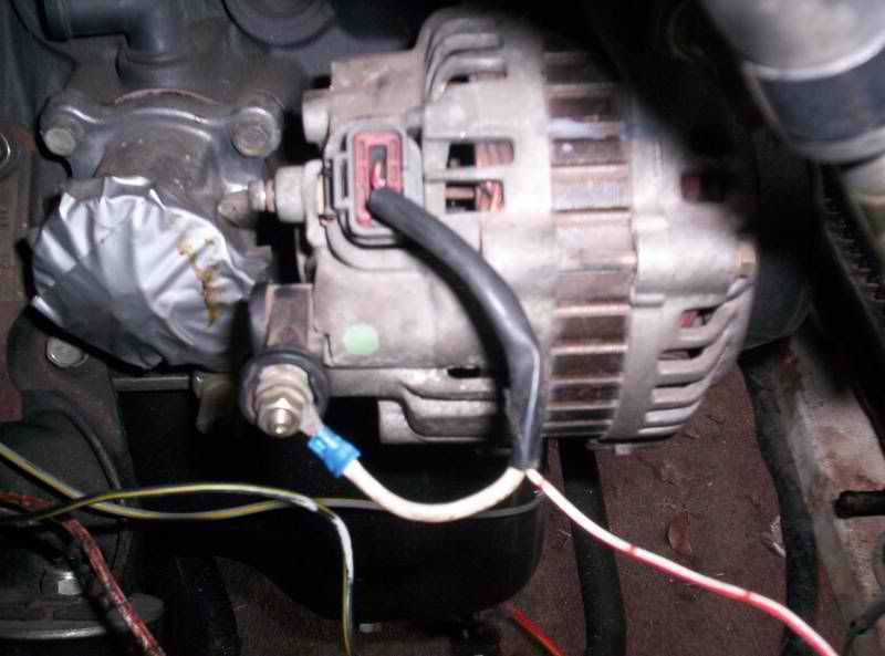 Nissan 240sx alternator wiring