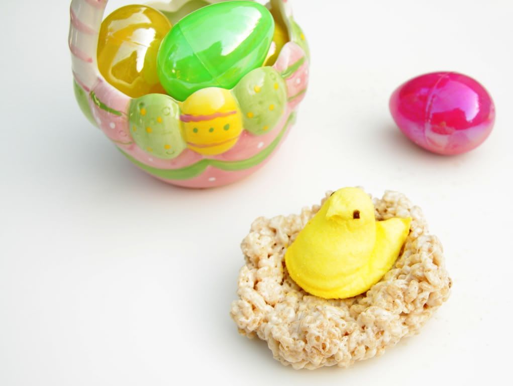 Browned Butter Rice Krispies with an Easter Twist! Caleigh's Kitchen