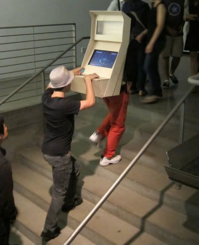 Arcade cabinet backpack