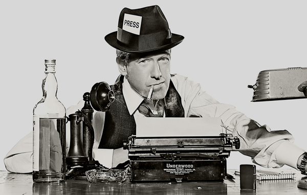 Old-time reporter