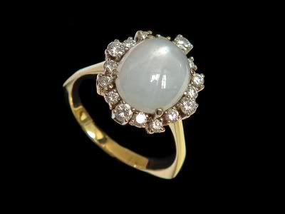 star art deco sapphire ring antique