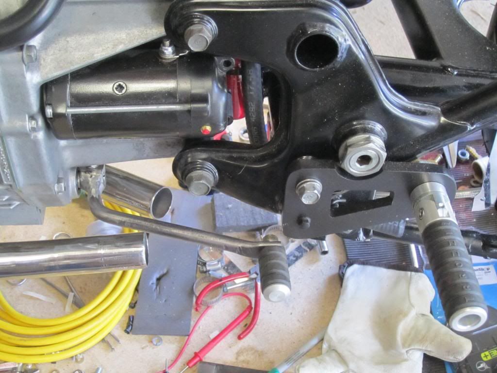 CX500 Rearsets Tip/Hints Ways around the shifter DO THE TON