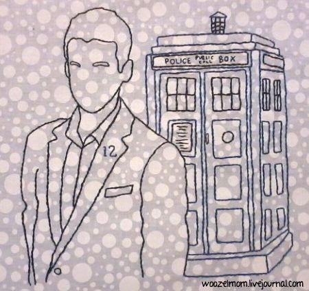 Twelth Doctor with TARDIS by woozelmom photo 12thdratllindapic_zps1f3c90a2.jpg