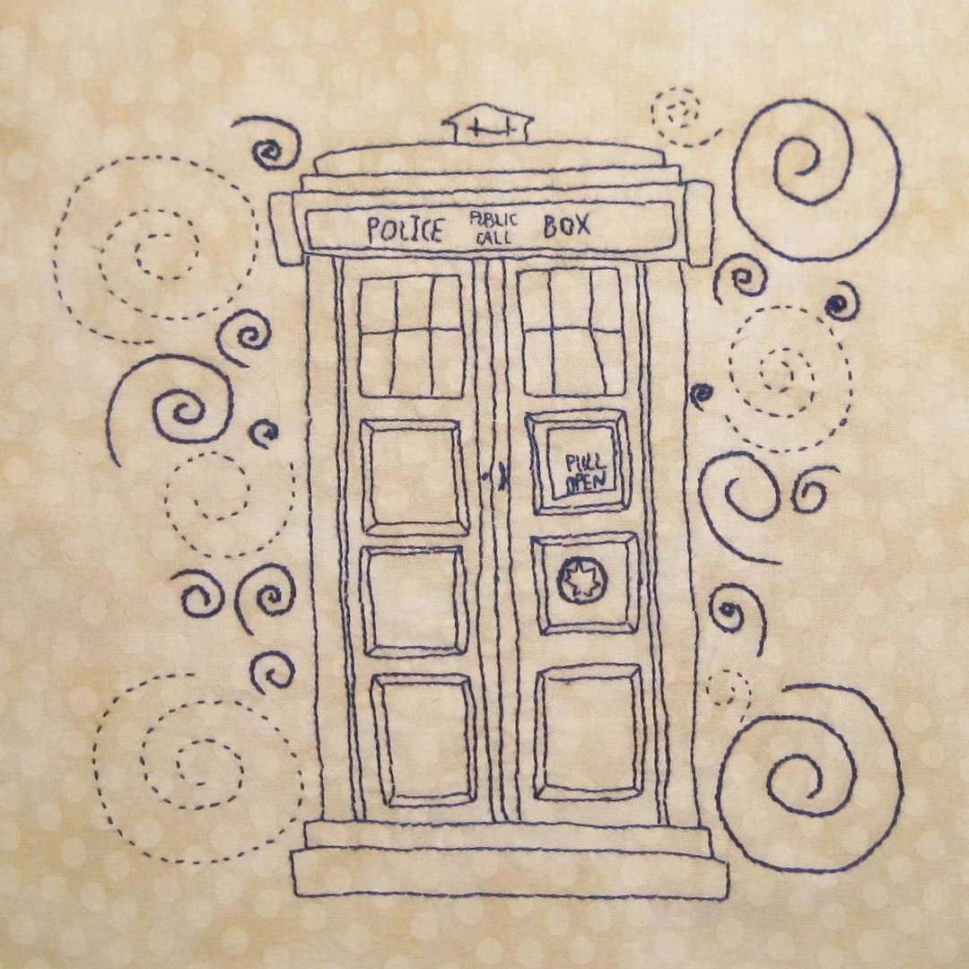 dr who tardis drawing