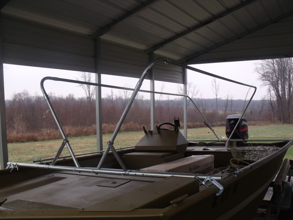 NC Duck Hunters • View topic - boat blind out of conduit???
