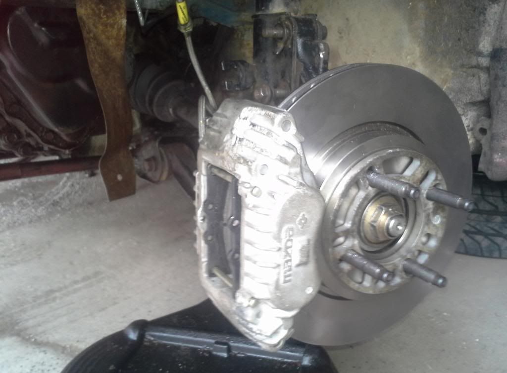 rx7 4 piston calipers custom job FEOA Forums