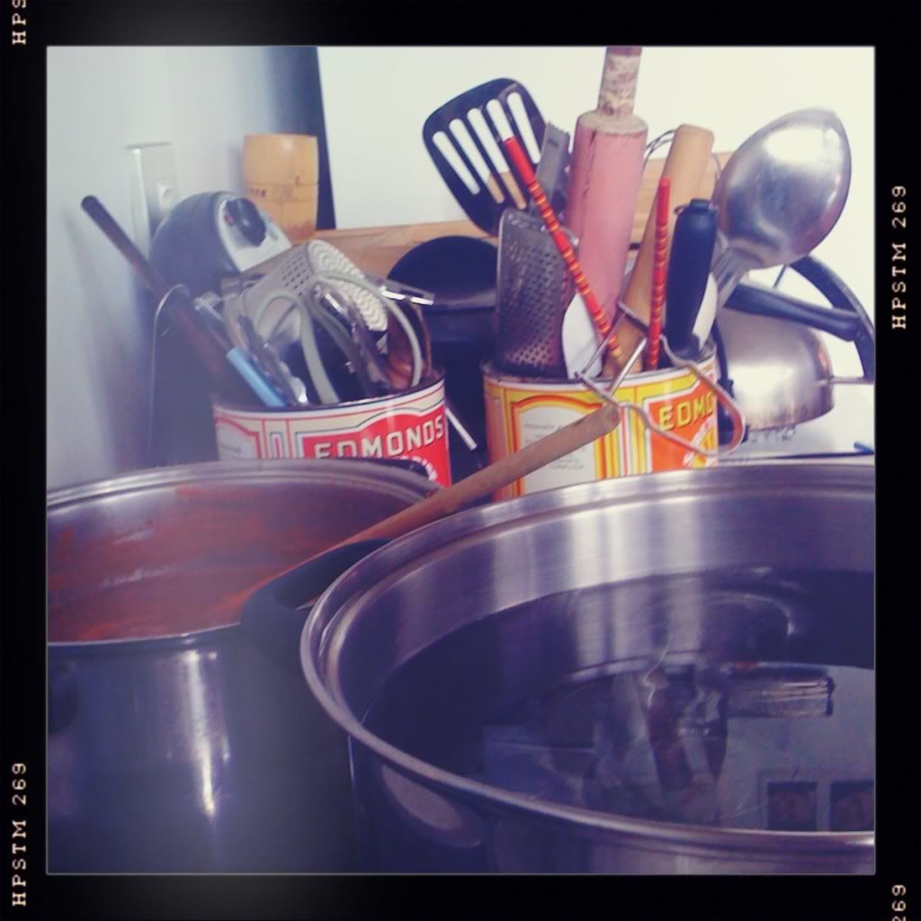 Making Sauce Making Sauce