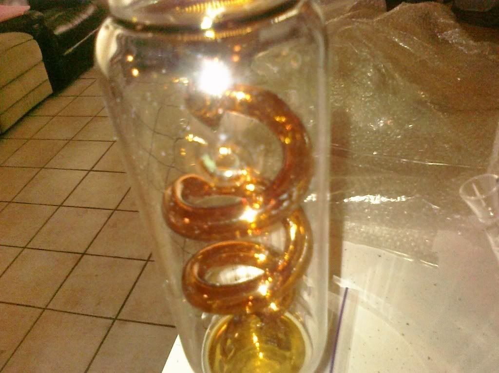 Glycerin Coil Bong