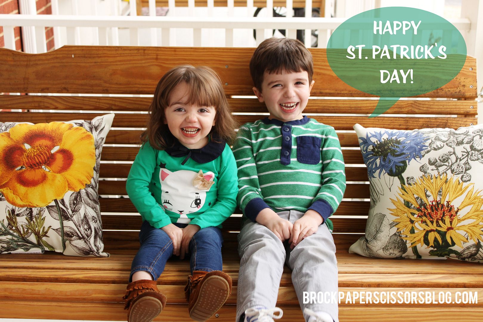 Brock Paper Scissors St. Patrick's Day