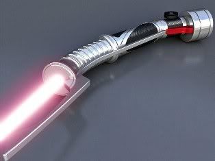 3. Lightsaber (Pedang Laser)