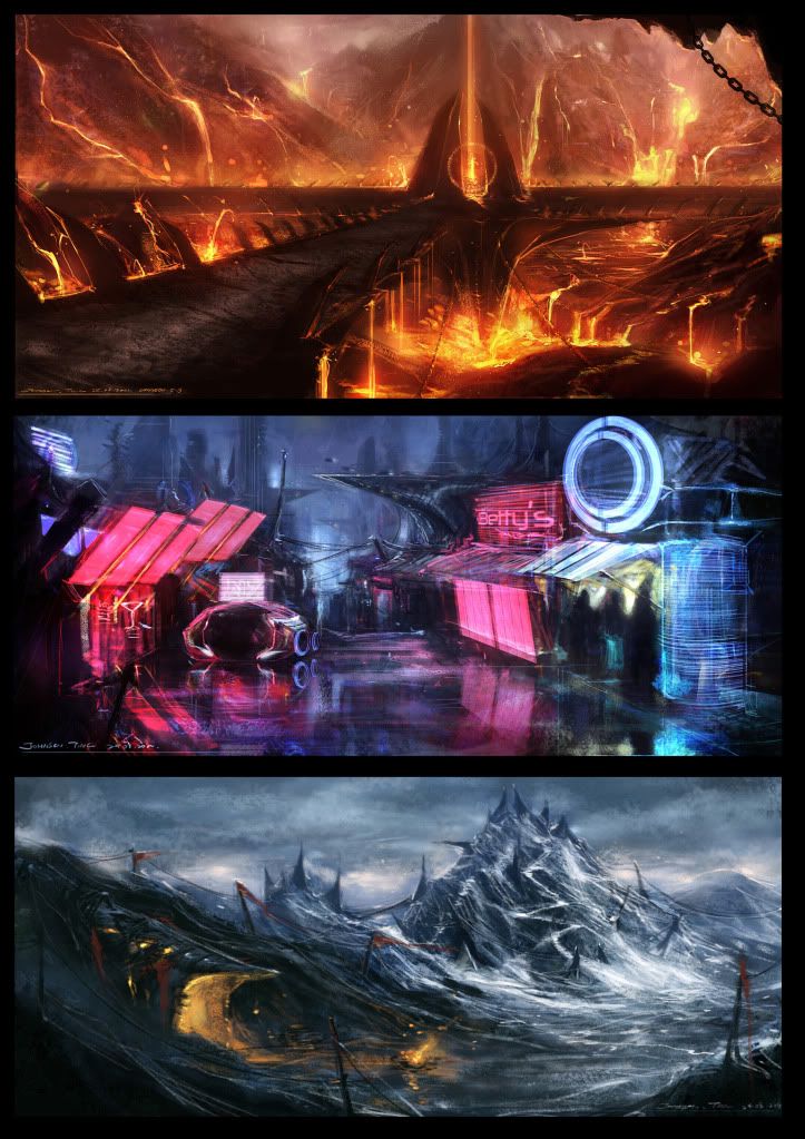 Concepts and production paintings - Bananaman Concepts and production paintings - Bananaman