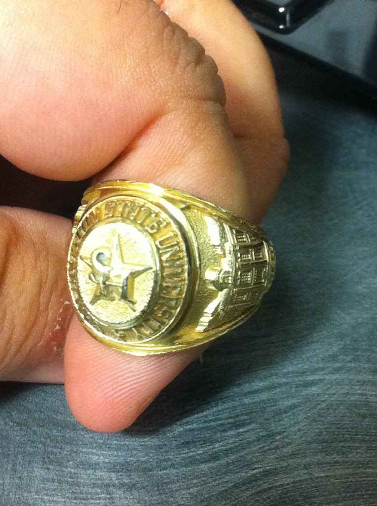 sam houston class ring