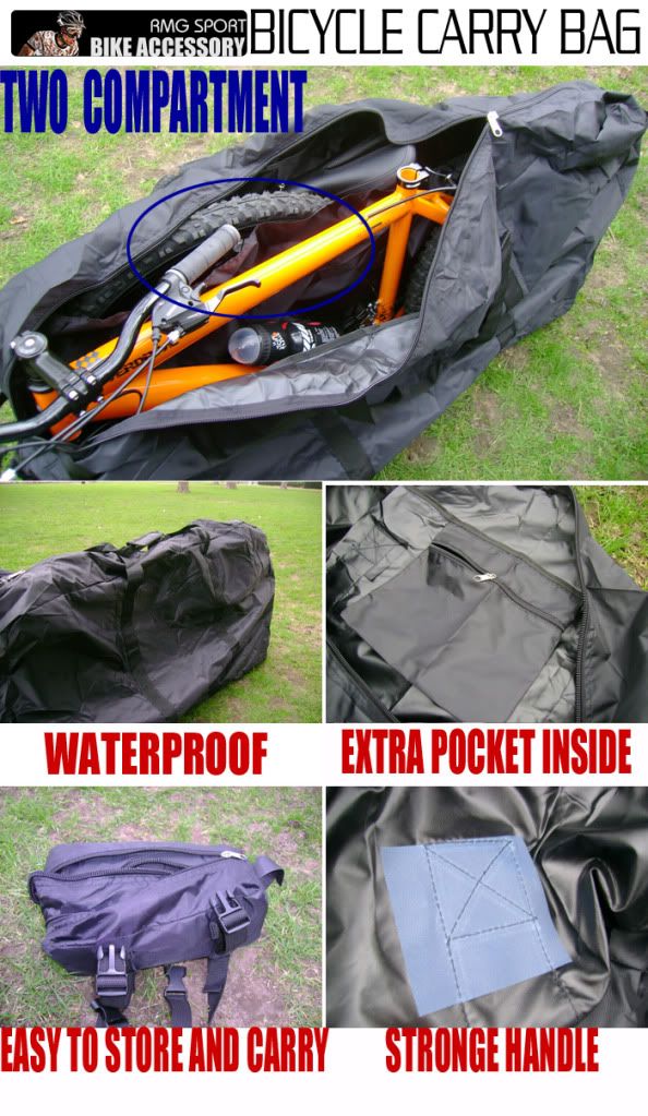 Bicycle Carrying Storage Bag Bike Carry Bag CYCLE TRAVEL PADDED
