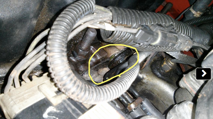 Freezeplug leaking antifreeze in 89 jeep