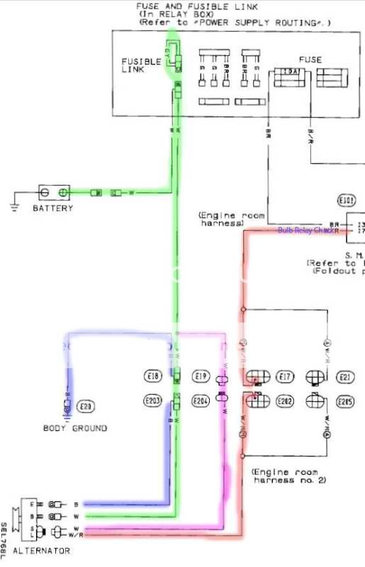 S13 alternator wiring question - Nissan Forum | Nissan Forums wiring diagram internal regulator alternator 