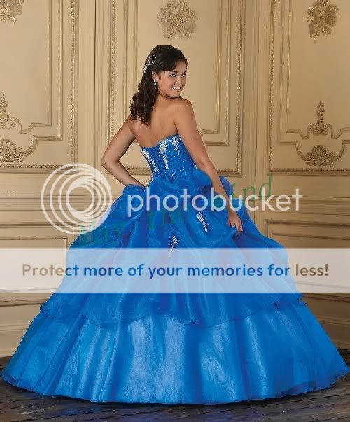   Beaded Quinceanera dresses Ball Gown Prom Party Dress Custom  