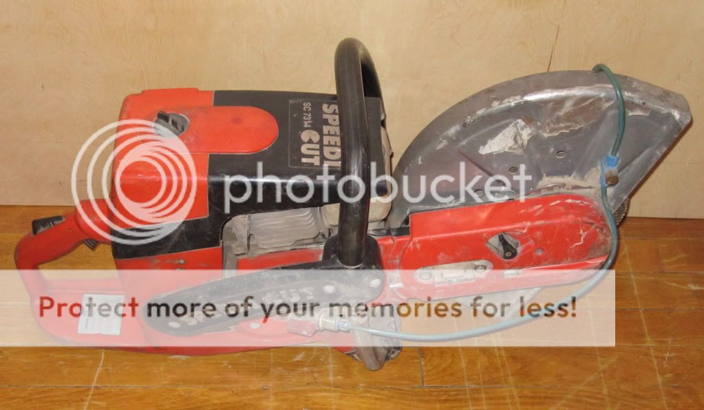 Speedi Cut SC 7314 Chop Saw Cement Cutter Used Core Speedicut