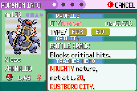 [PokeCommunity.com] THE OFFICIAL NUZLOCKE CHALLENGE THREAD