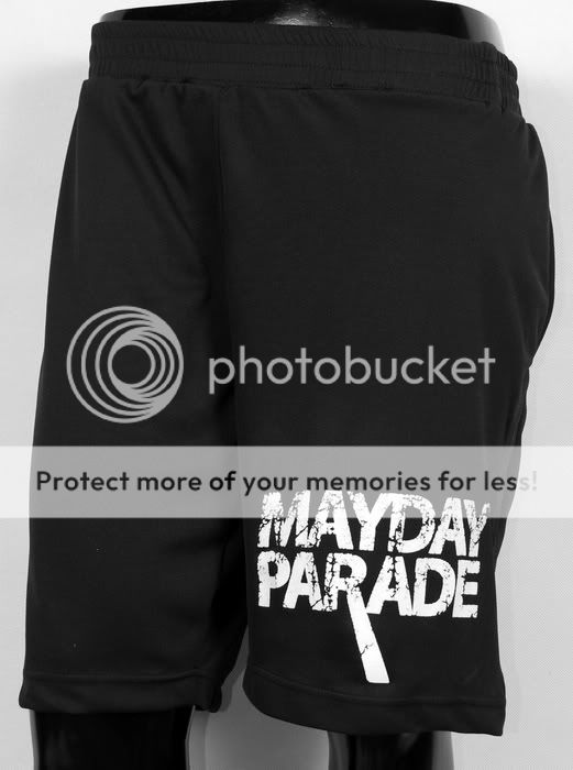 Mayday Parade Derek Sanders Emo Tee Shorts Sz S, M, L  