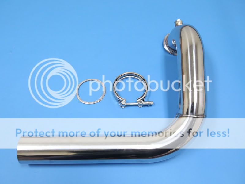 ACURA INTEGRA TURBO 3 V BAND STAINLESS STEEL DOWNPIPE  