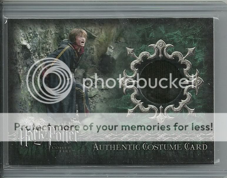 Goblet Of Fire - Our Card Collection